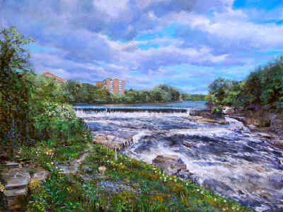 falls_at_the_mill_spring_summer_w_2_herons_30x40.jpg (197320 bytes)